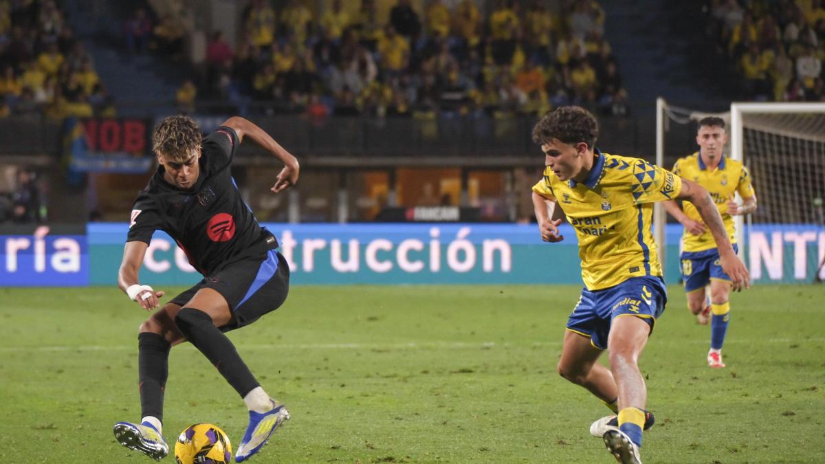 Lamine Yamal se ausenta del entrenamiento por precaución